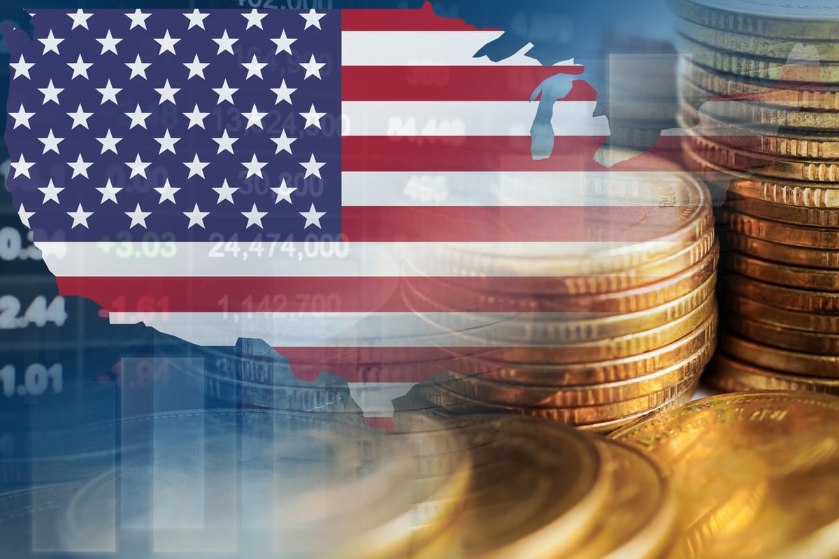 us-america-flag-with-stock-market-finance-economy-trend-graph-digital-technology